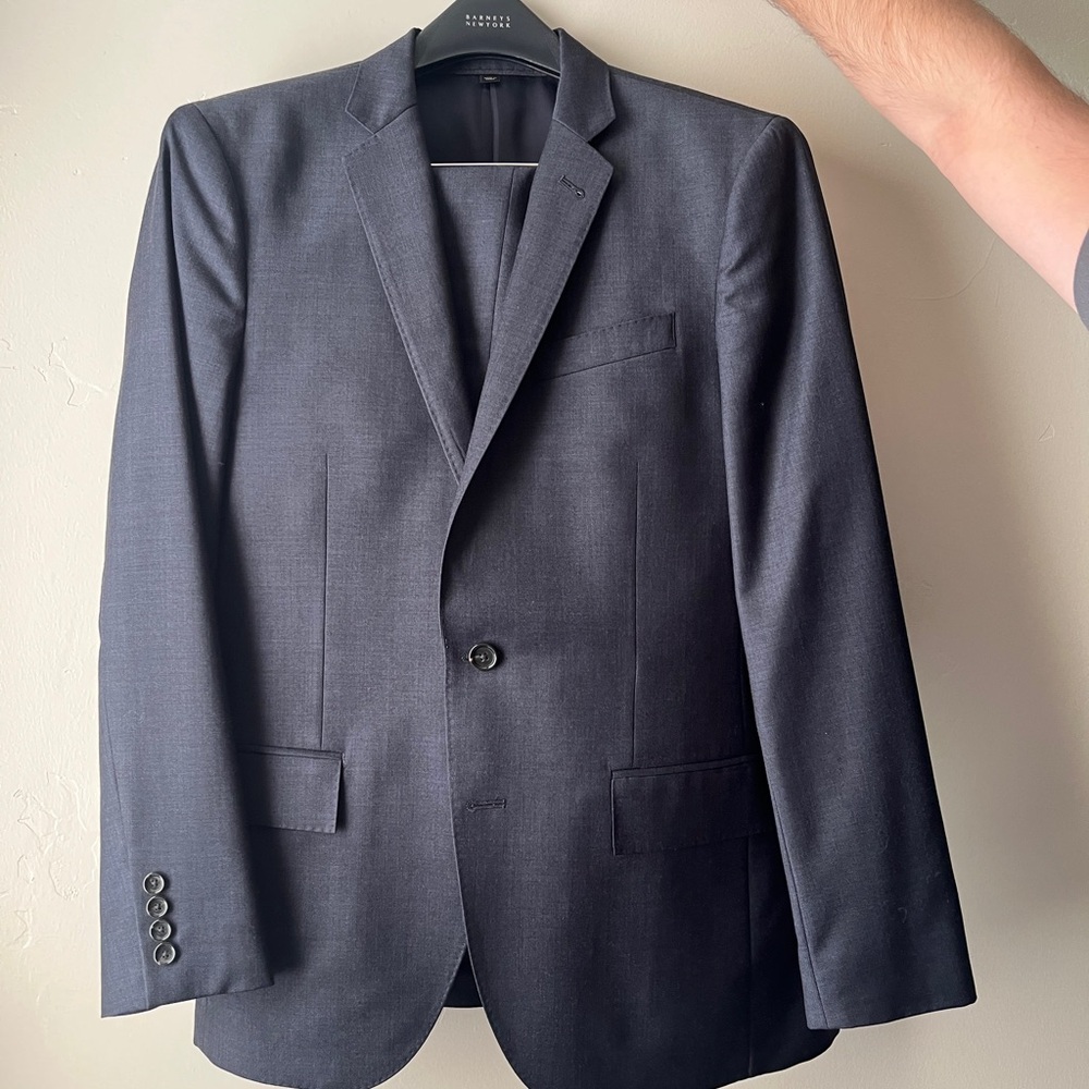 J. Crew Ludlow Slim Tollegno 19000 Fabric 2 Piece Suit